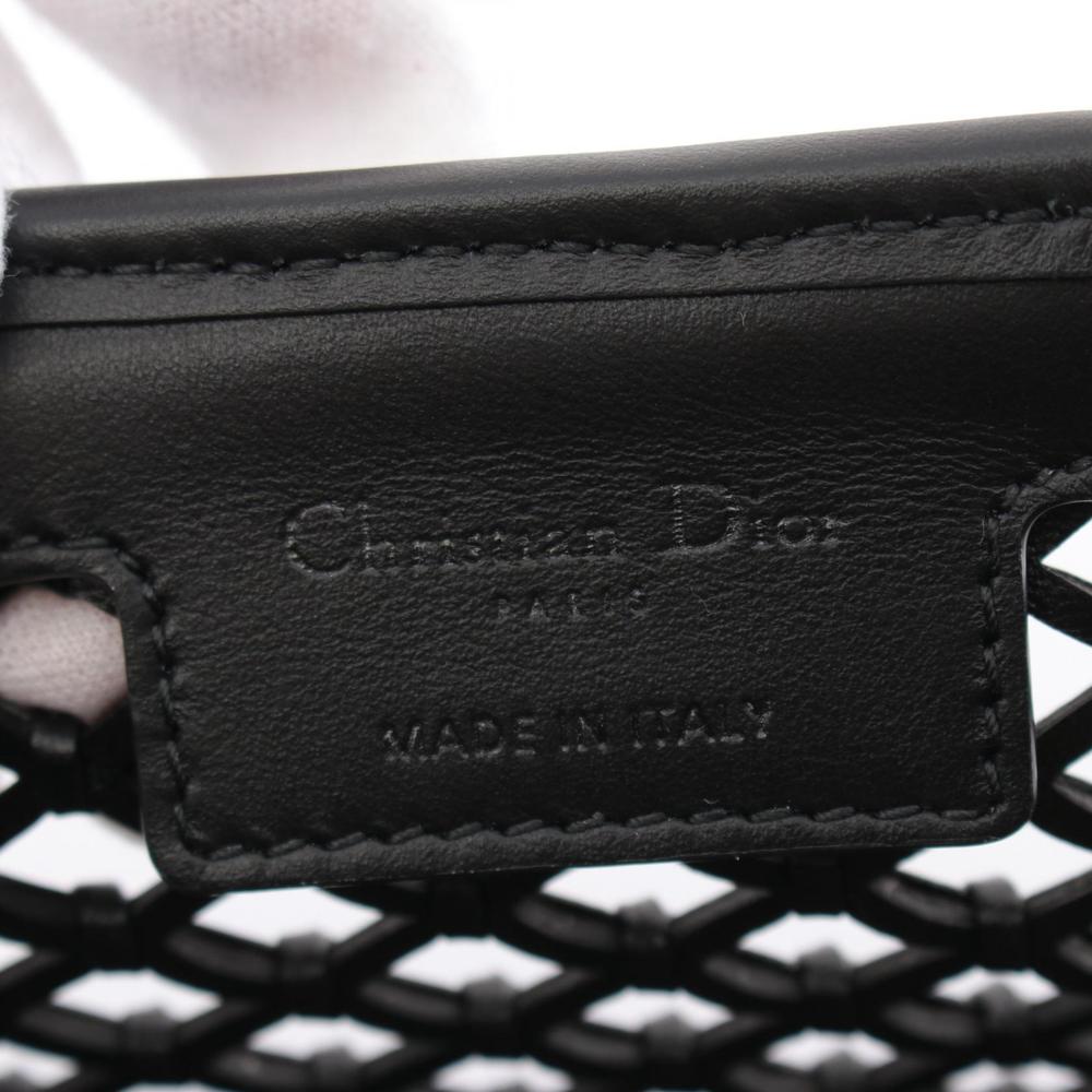 Dior Lady Dior Medium Handbag Bag Leather Black - Picture 4 of 5